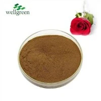 Polvo de flor de rosa
