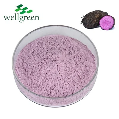Polvo de ñame morado